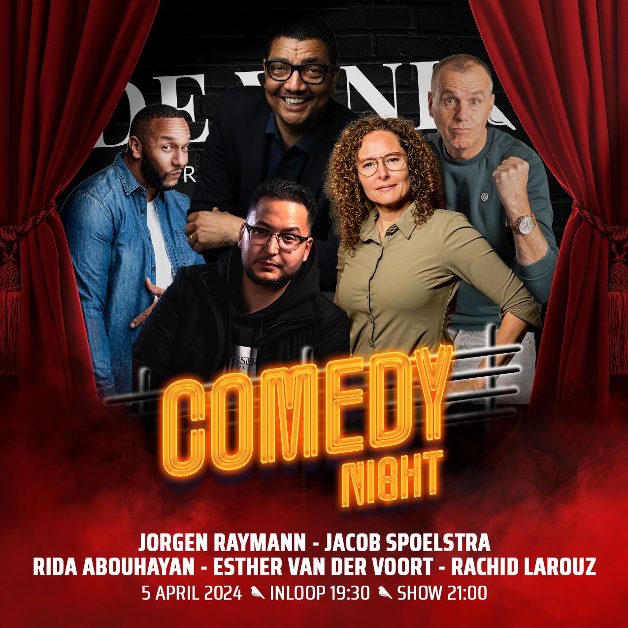 Comedynight - 5 April 2024